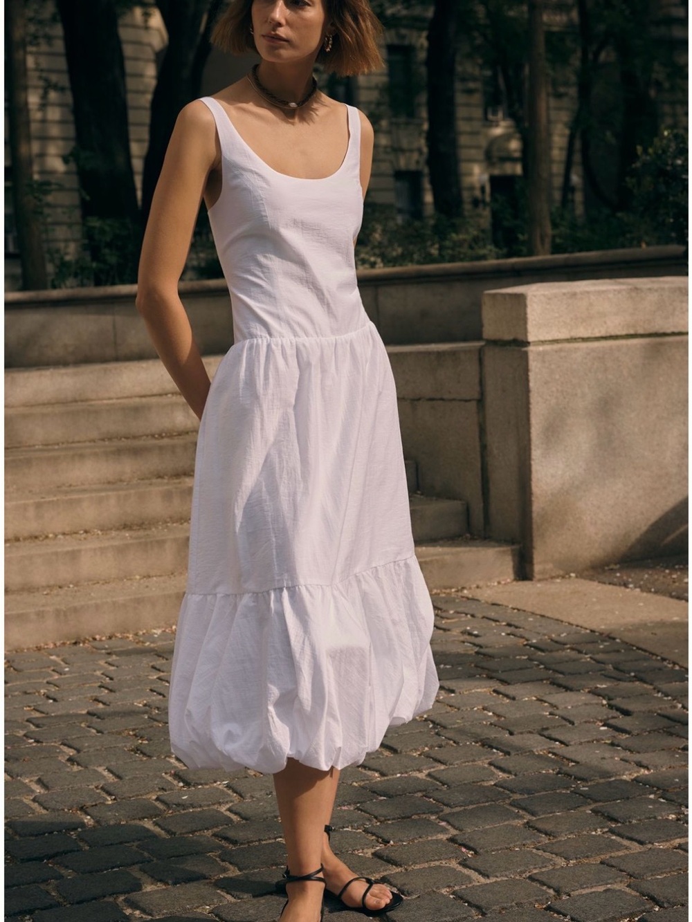 Anthropologie Maeve Drop-Waist Midi Dress